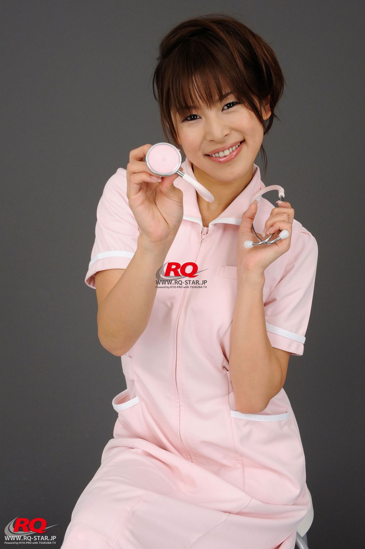 [RQ-Star] No.0019 Umi Kurihara 栗原海 ピンクナース 护士装  Nurse Costume [73P]